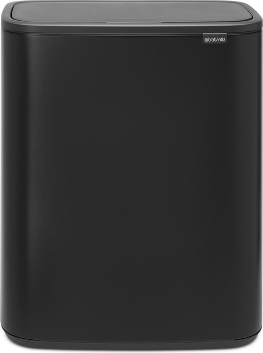 Brabantia bo touch bin prullenbak - 60 liter - 1 vak - matt black