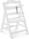 Hauck alpha+ white kinderstoel - wit fsc® gecertificeerd beukenhout