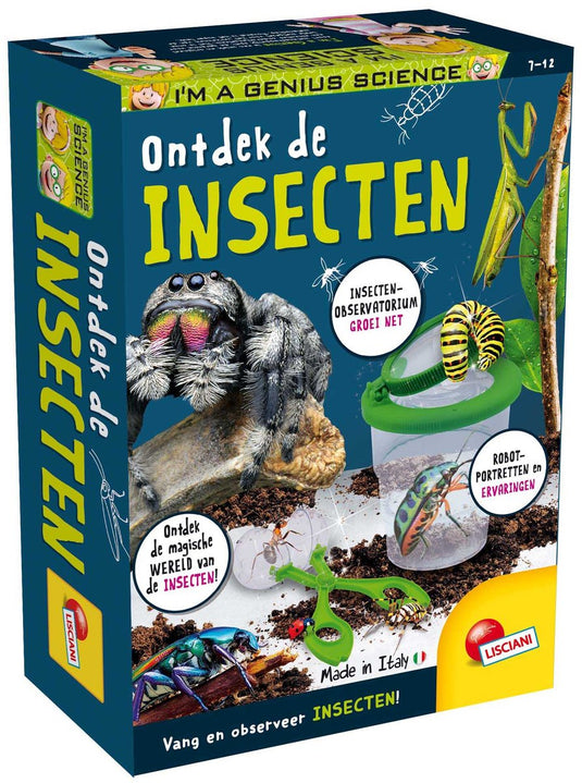 Lisciani i'm a genius pocket science- ontdek de insecten