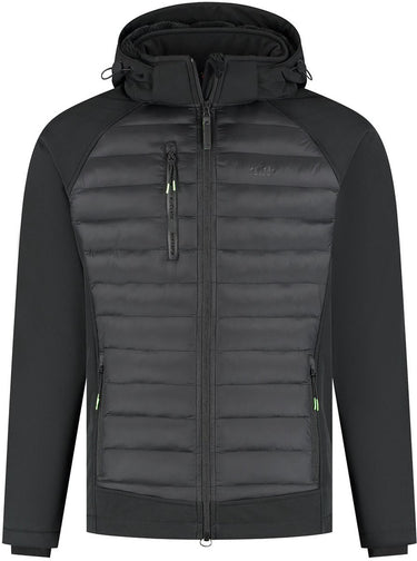 Kjelvik ezra heren outdoorjas - black