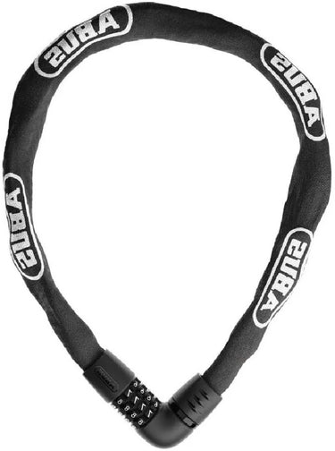Abus fietsslot kettingslot - tresor 6806c - security level 6 - zwart - 85 cm - geschikt voor elektrische fietsen en stadsfietsen