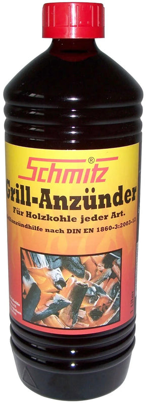 Schmitz grill-aansteker anzünder flüssig grill lighter liquid 1000 ml