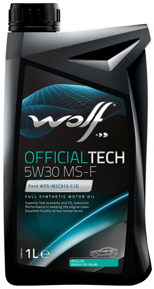 Wolf motorolie officialtech ms-f motoroil 5w30 1l off.tech ms-f