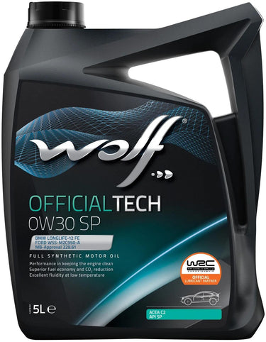 Wolf motoröl officialtech sp motoroil 0w30 5l off.tech sp
