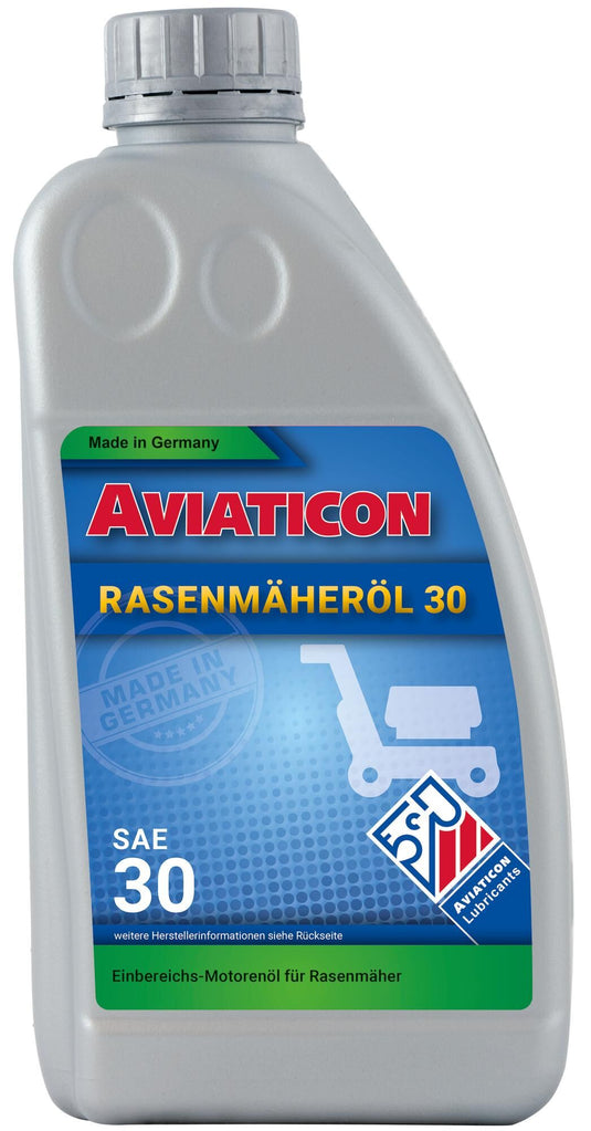 Finke motorolie aviaticon grasmaaier olieën 30 . motor oil hm hdc30 1 ltr. grass oil