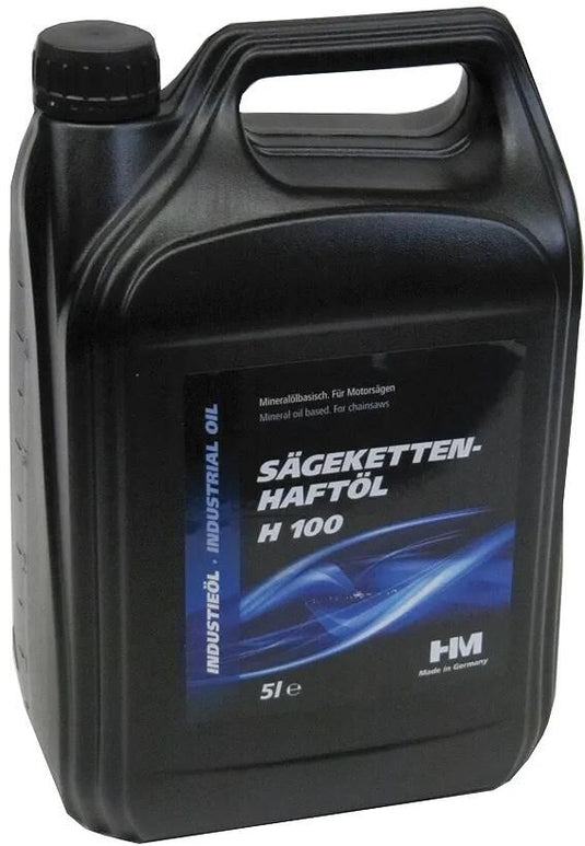 Hm kettenöl h 100 saw chain oil h100 5 ltr.