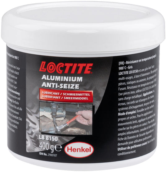 Loctite montagepasta lb aluminum anti-seize 400g can lb 8150