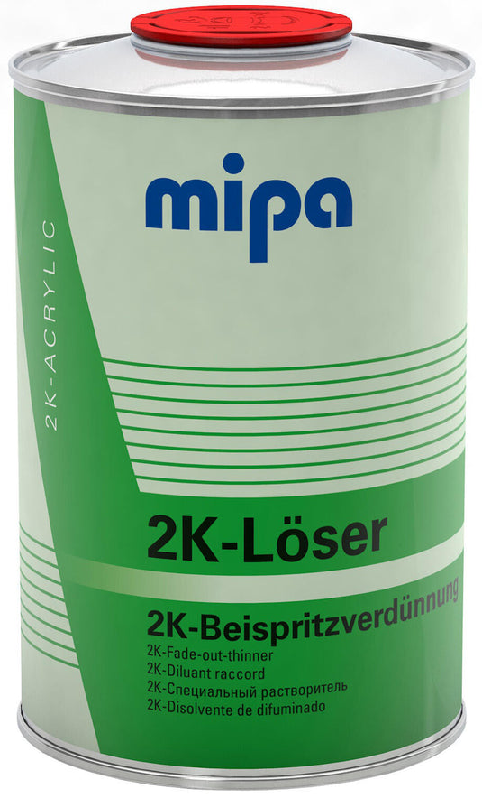 Mipa verdunning 2k-löser 2k-loeser beispritzverdue 1ltr.