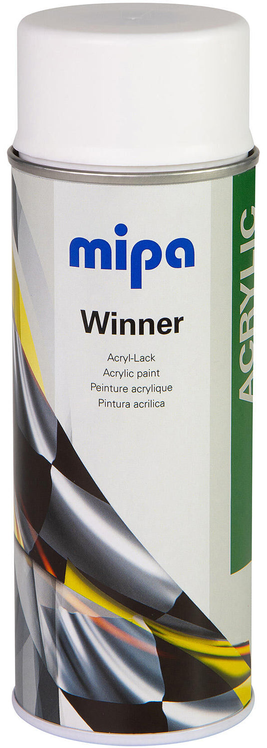 Mipa autolak winner acrylic varnish white mat 400 ml