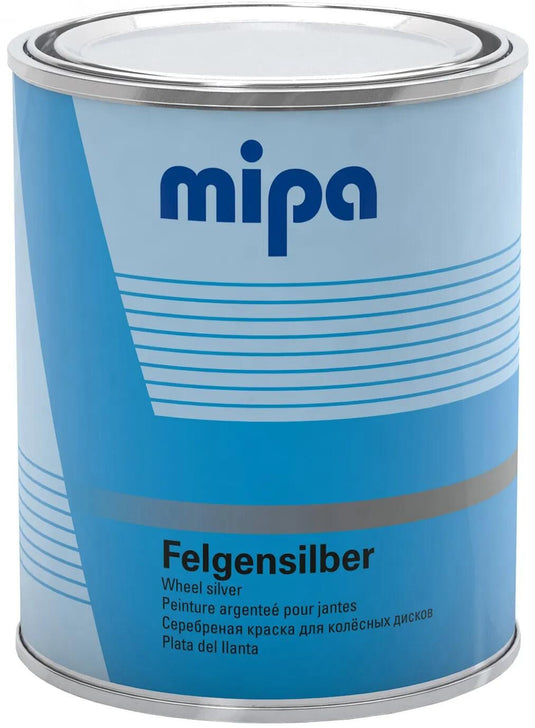 Mipa decklack felgensilber rim silver 1 ltr.