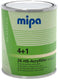 Mipa vulmiddel voor grondverf 4+1 acrylfiller hs 4+1 acrylic filter hs 1l oxidyellow