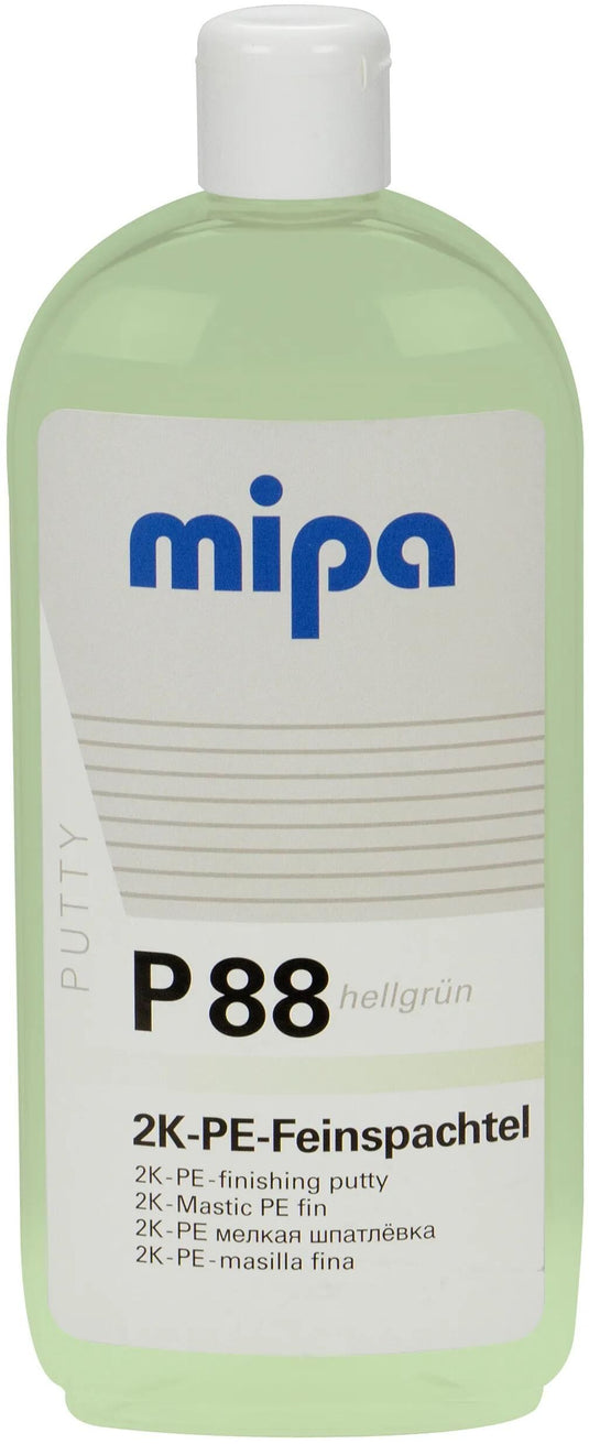 Mipa feinspachtel p88 ds.putty p88 850ml light green incl.hae