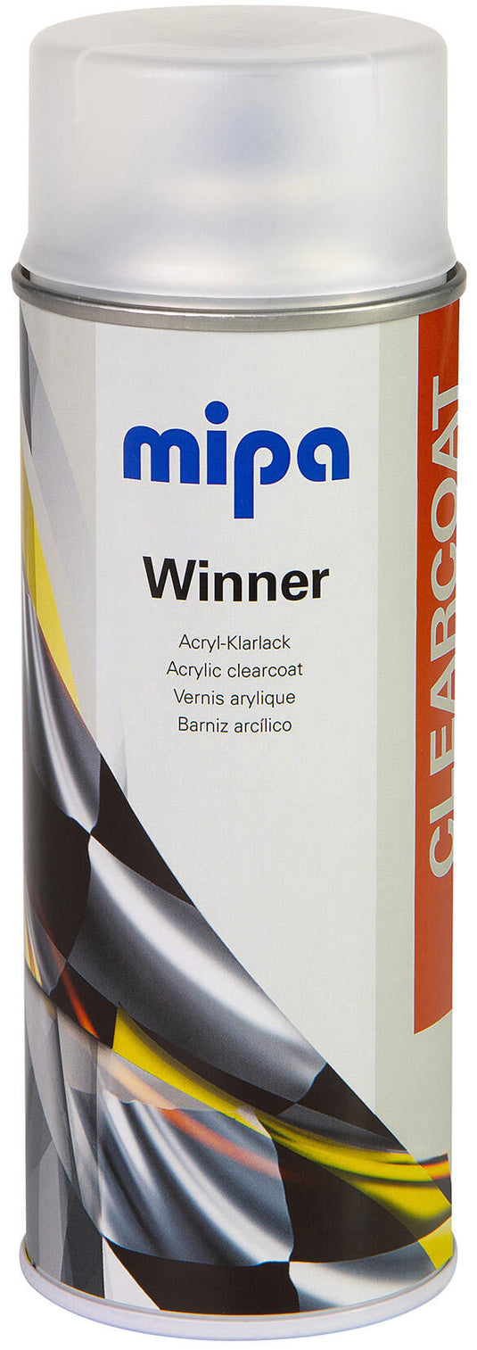 Mipa blanke lak winner acrylic clear paint matt 400 ml