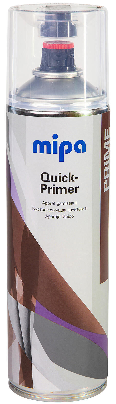 Mipa vulmiddel voor grondverf quick-primer spray quick-primer-spray 500ml dark gray