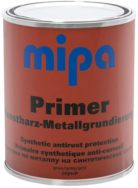 Mipa grundierung metallgrund primer 1ltr. gray