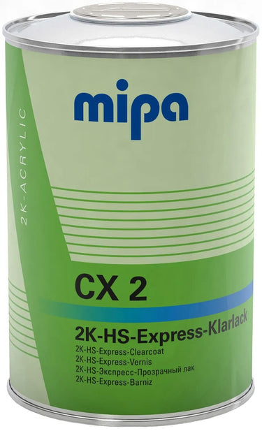 Mipa blanke lak cx 2 2k express clear paint cx 1l