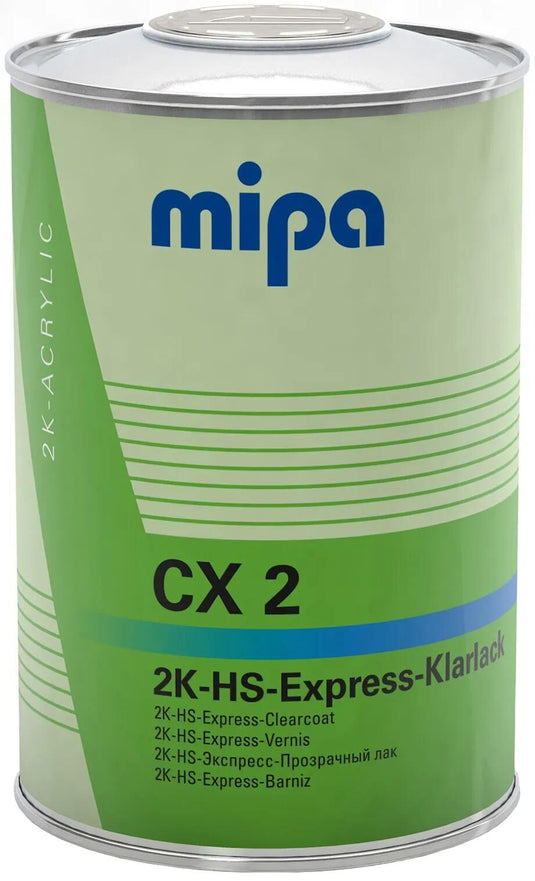 Mipa klarlack cx 2 2k express clear paint cx 1l