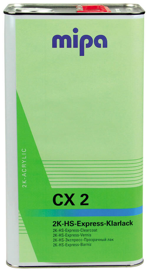 Mipa blanke lak cx 2 2k express clear paint cx 5l