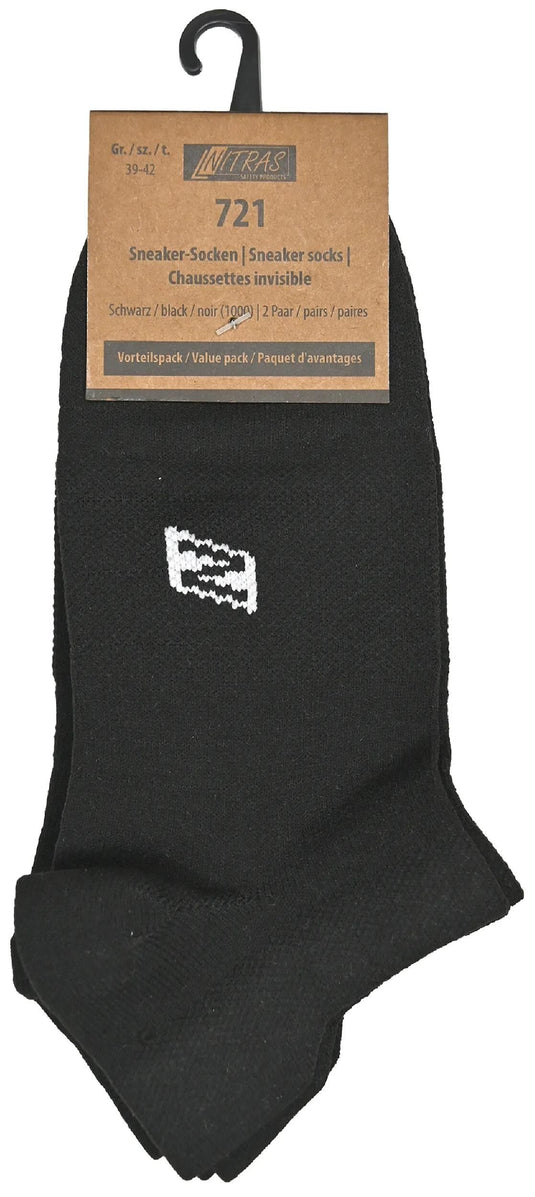 Nitras safety socken sneaker sneaker-sock.sw gr.47-50 nitras 1pk with 2 pairs