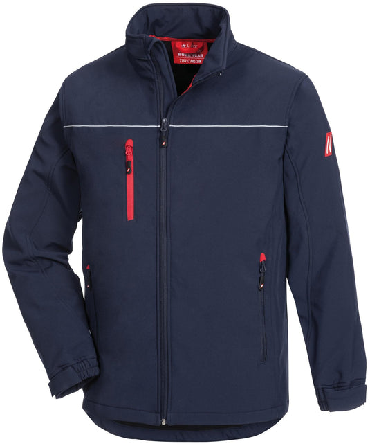 Nitras safety softshell jack motion tex light softshell jacket gr. m motion tex light blue