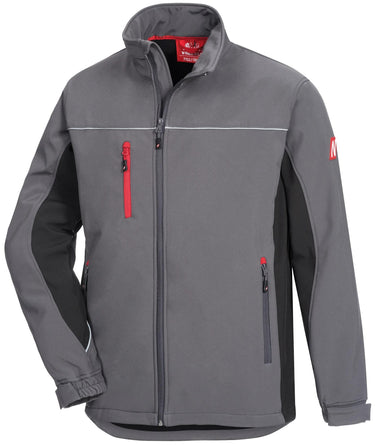 Nitras safety softshell jack motion tex light softshell jacket gr. xl motion tex light gray sw