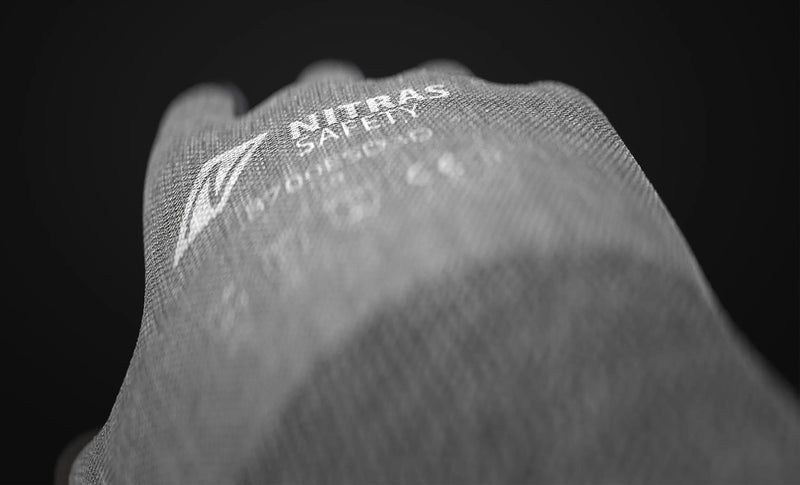 Load image into Gallery viewer, Nitras safety feinstrickhandschuh 8700esd3d glove gray size 7 nitras

