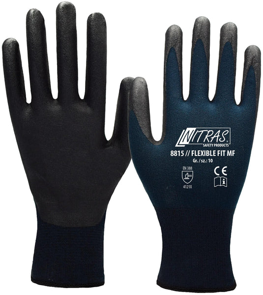 Nitras safety feinstrickhandschuh flexible fit mf glove size 11 flexible fit mf