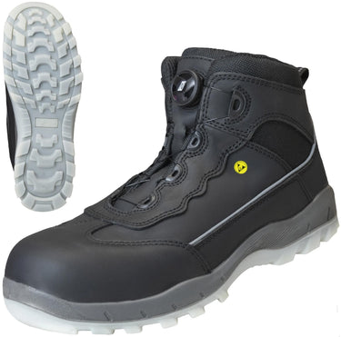 Nitras safety stiefel sport step mid fit safety boots gr. 46 sport step mid fit