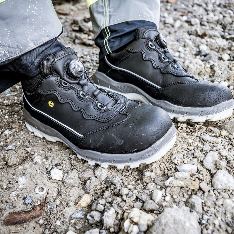 Load image into Gallery viewer, Nitras safety nitras lage schoen sport step fit safety shoes gr. 42 sport step fit
