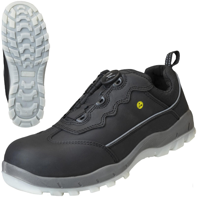 Load image into Gallery viewer, Nitras safety halbschuh sport step fit safety shoes gr. 44 sport step fit

