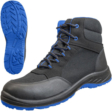 Nitras safety stiefel solid step mid safety boots gr. 43 solid step mid blue
