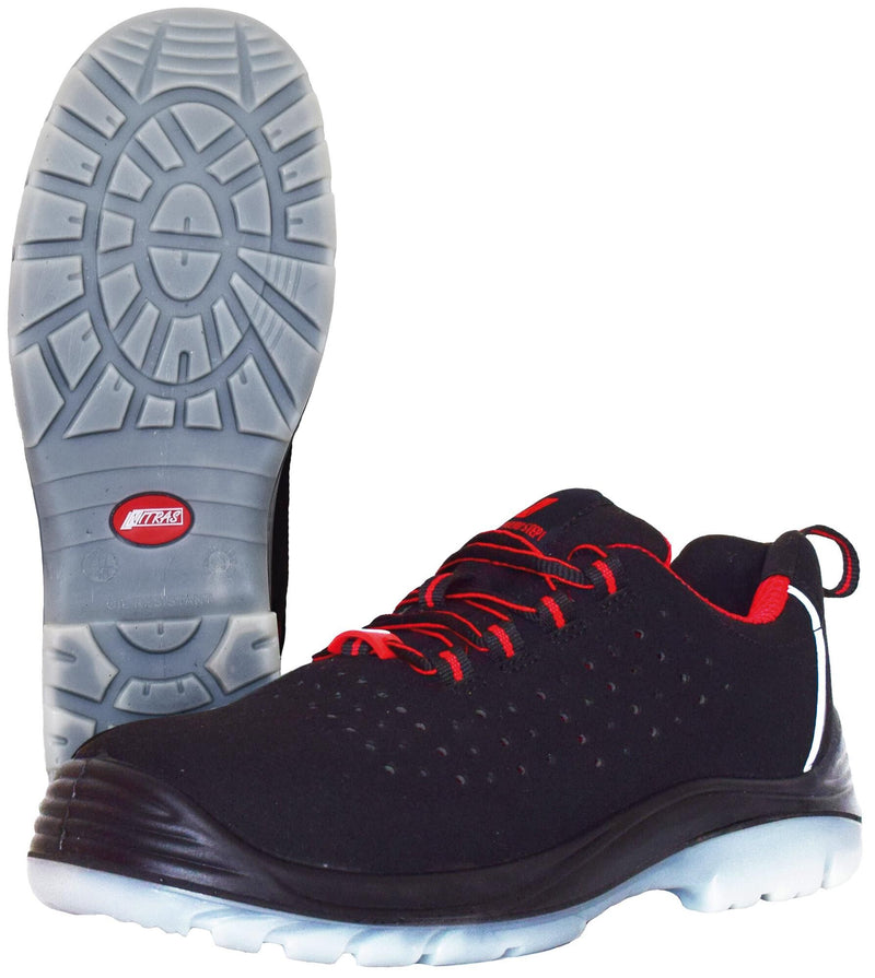 Load image into Gallery viewer, Nitras safety nitras lage schoen micro step i safety shoes gr. 41 nitras micro step i
