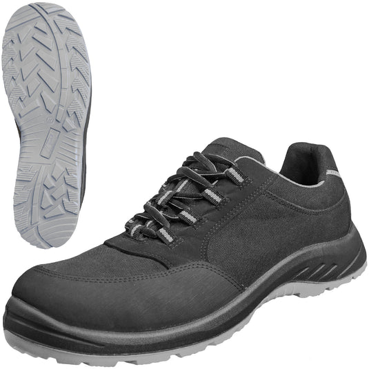 Nitras safety nitras lage schoen solid step safety shoes gr. 42 nitras solid step gray