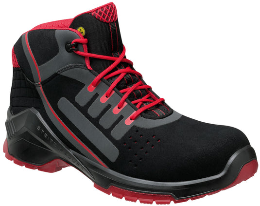 Steitz secura lage schoen vd pro 1760 esd safety boots gr. 47 red vd pro 1760 esd nb