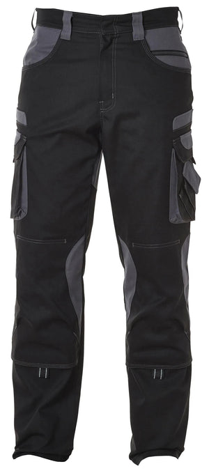 Pionier workwear broek met tailleband tools trousers tools size 62 pioneer black grey