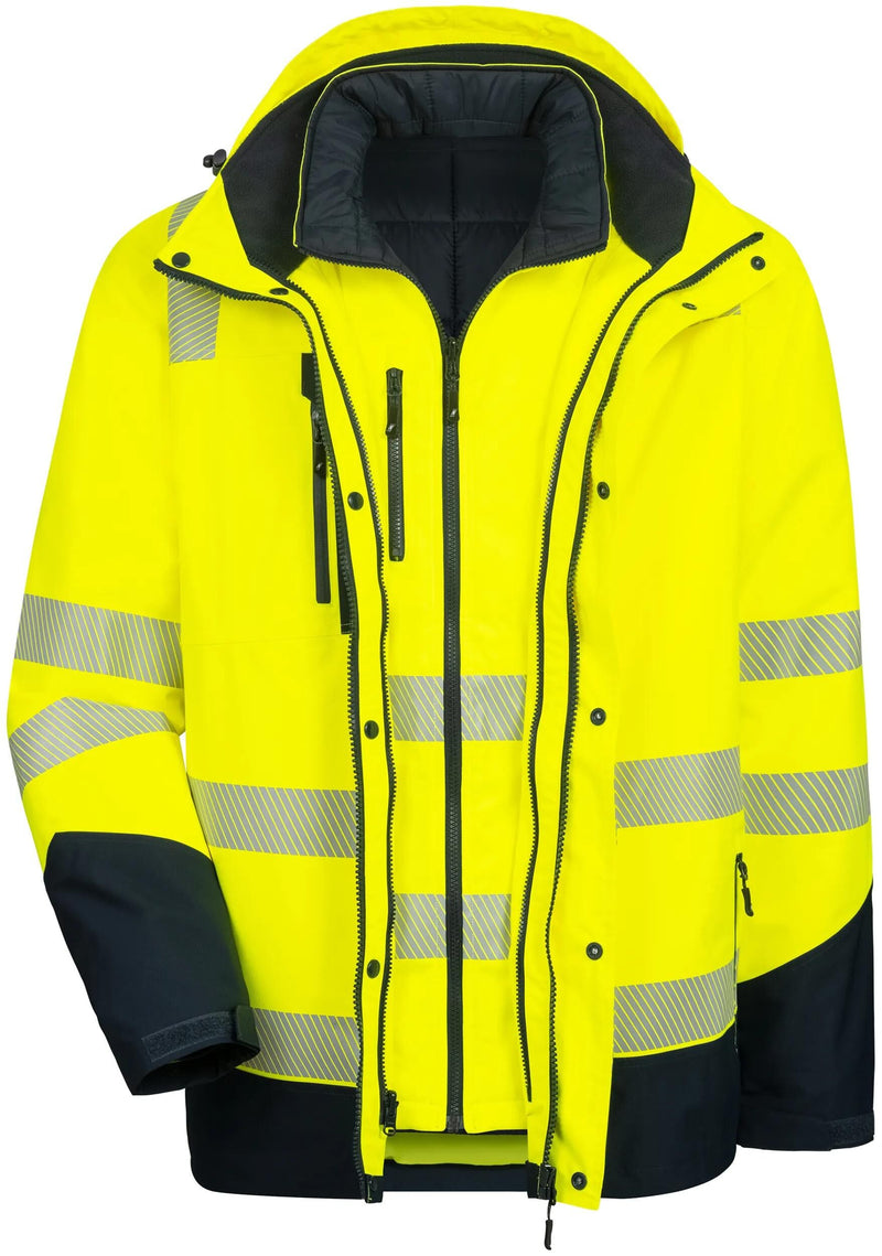 Load image into Gallery viewer, Nitras safety warnschutzjacke motion tex viz plus safety jackets gr. xxl nitras motion tex viz
