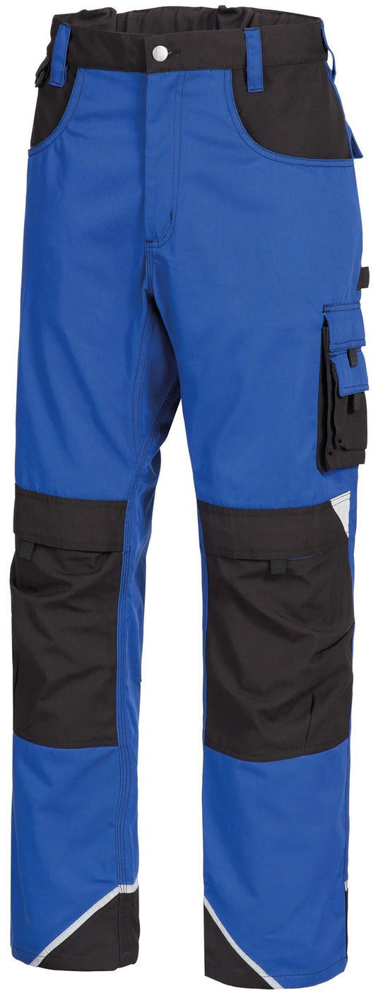 Nitras safety broek met tailleband motion tex plus trousers size 56 blue sw nitras motion tex plus