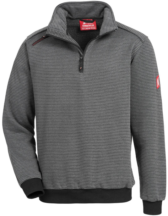 Nitras safety pullover motion tex plus pullover gr. xl grey nitras motion tex plus