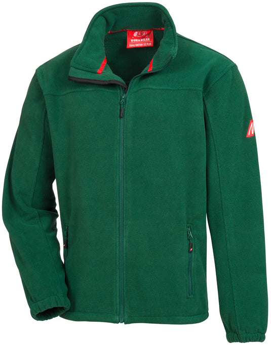 Nitras safety fleecejack 7044 motion tex plus fleece jacket gr. m green nitras motion tex plus
