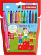 Stabilo trio a-z - viltstift - set met 12 stuks