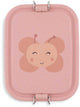 Trixie | brooddoos klein - mrs. butterfly - rsv lunchbox voor kinderen - makkelijk te openen broodtrommel – roze - vlinder
