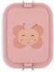 Trixie | brooddoos klein - mrs. butterfly - rsv lunchbox voor kinderen - makkelijk te openen broodtrommel – roze - vlinder
