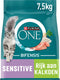 Purina one adult sensitive - kattenbrokjes - kalkoen - 7.5 kg
