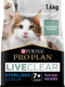 Pro plan senior liveclear - kattenvoer droogvoer - kalkoen - 1.4 kg