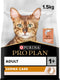Pro plan elegant adult derma care - kattenvoer droogvoer - zalm - 1.5 kg
