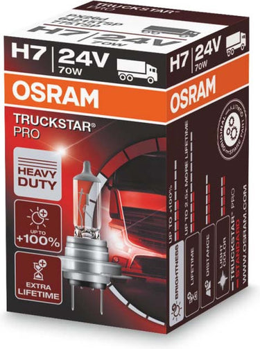 Osram lamp 24v h7 70w px26 truckstar pro