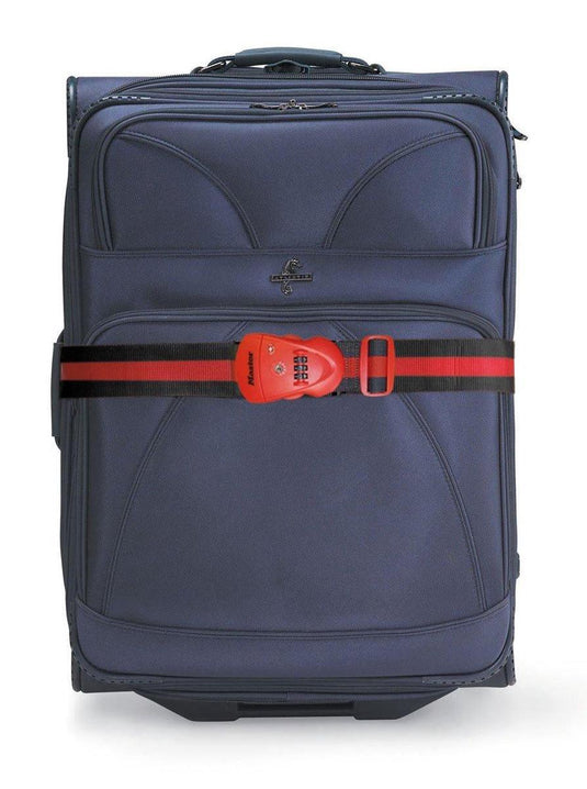 Masterlock - kofferriem met tsa slot - 190 cm - rood zwart