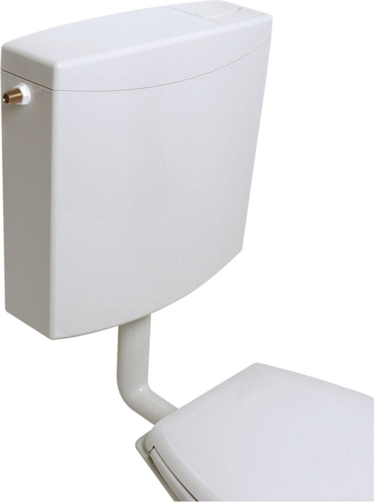 Plieger weser laaghangend reservoir - dualflush - wit - stortbak