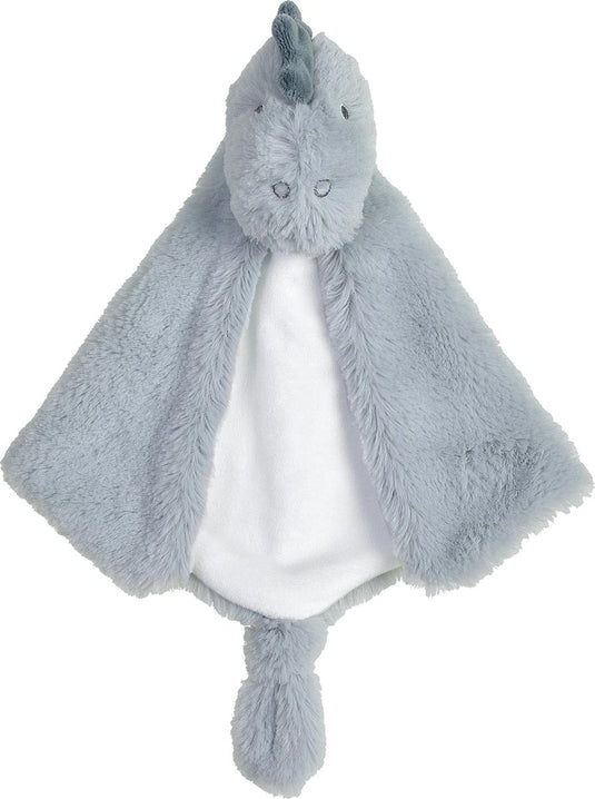 Happy horse dino don knuffeldoekje - blauw - baby cadeau