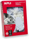 Apli hang tags wit 9 x 24 mm (1000 unidades)